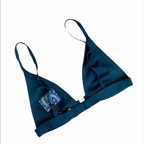 FREE PEOPLE Oh Scuba Bralette Neo Midnight Cowboy - Picture 5 of 10